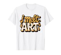Encaustic Artist Superpower Melts Wax Humor Painter T-Shirt