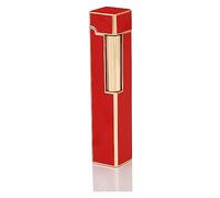Encendedor de velas de metal, encendedor de butano recargable, encendedor de gas a prueba de viento, encendedor de velas ajustable, pequeño regalo para hombres y mujeres, encendedor de barbacoa para a