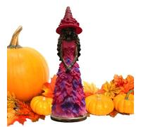 Enchant Autumn Witch Figurine, Leaf Angel Girls Resin Home Garden Decor