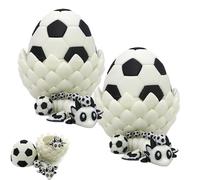 Enchanted 3D Printed Dragon Egg with Mini Dragon Inside, Football Dragons Surprise Egg, Twist Open Fantasy Desk Decor Gift, Ideal for Easter & Daily Surprises (2pcs)