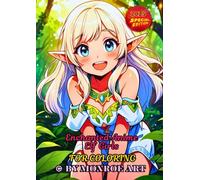 Enchanted Anime Elf Girls for Coloring - 2025 Especial Edition