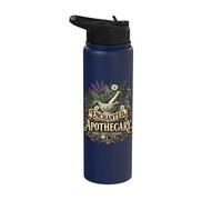 Enchanted Apothecary Herbs Roots Remedies Stainless Steel Insulated Water Bottle