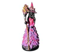 Enchanted Autumn Witch Figurine, Resin Statue, Halloween Shelf Sitter