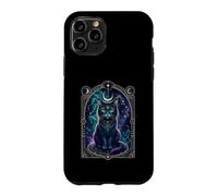 Enchanted Black Cat Mystical Eye Celestial Art Case for iPhone 11 Pro