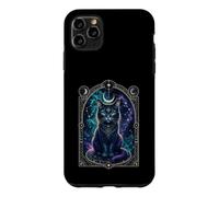 Enchanted Black Cat Mystical Eye Celestial Art Case for iPhone 11 Pro Max
