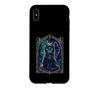 Enchanted Black Cat Mystical Eye Celestial Art Case for iPhone XS Max