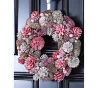 Enchanted Blush Xmas Summer Door Wreath Spring Wreath 35cm Dibor Multi One Size