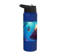 Enchanted by Fairies of Enchanted, Fairy Forest Stainless Steel Insulated Water Bottle