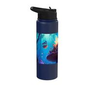 Enchanted by Fairies of Enchanted, Fairy Forest Stainless Steel Insulated Water Bottle