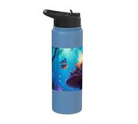 Enchanted by Fairies of Enchanted, Fairy Forest Stainless Steel Insulated Water Bottle