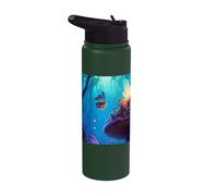 Enchanted by Fairies of Enchanted, Fairy Forest Stainless Steel Insulated Water Bottle