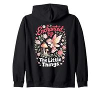 Enchanted by the Little Things Fairy Fairycore Magic Zip Hoodie