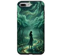 Enchanted Celestial Forest Ethereal Goddess Dreamy Teal Case for iPhone 7 Plus/8 Plus