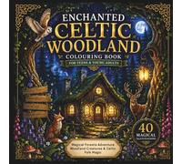 Enchanted Celtic Woodland Colouring Book for Teens & Young Adults: 40 Enchanting Illustrations of Magical Forests, Woodland Creatures, British ... Colouring Adventure for Ages 12 and Up
