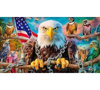 Enchanted-Cottage-Garden-Scene Jigsaw Puzzles for Adults: 1000-Piece Recycled Cardboard Decoration 38x52cm/1000pcs