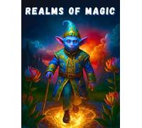 Enchanted Creatures: Realms of Magic: A Magical Coloring Book of Elves, Kings and Queens, Princes and Princesses, and Enchanted Creatures for Relaxation and Creativity
