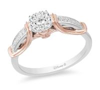 Enchanted Disney Fine Jewellery 0.20ct Diamond Ariel Ring