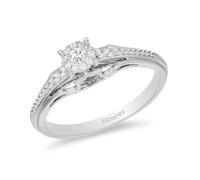 Enchanted Disney Fine Jewellery 0.20ct Diamond Aurora Ring