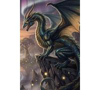 Enchanted Dragon Themed Notebook Journal Travel Diary Memoire: 300 blank lined 6” x 9” pages, a great gift idea for family, friends or yourself.