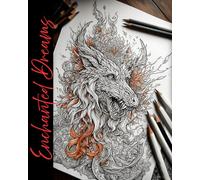Enchanted Dreams: An Adult Fantasy Art Therapy Colouring Book
