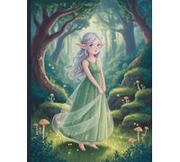 Enchanted Elf Journal Lined Fantasy Notebook for Magical Thoughts, Writing and Personal Notes: A Fairy Tale Inspired diary for Dreamers, Writers and Fantasy Lovers | 110 pages