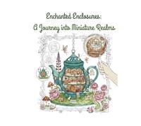 Enchanted Enclosures A Journey into Miniature Realms Colouring book