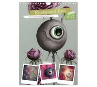 Enchanted Eyes (Wall Calendar 2027 DIN A4 portrait), CALVENDO 12 Month Wall Calendar: Spooky Roses and Bewitched Flowers
