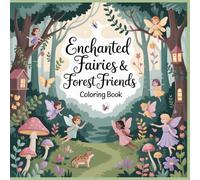 Enchanted Fairies & Forest Friends Coloring Book: A Peaceful Fairy and Magical Forest Coloring Adventure for Kids and Gentle Imaginations (Little Worlds of Wonder Coloring Series)