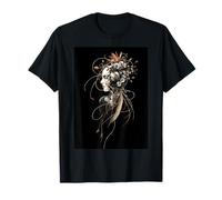 Enchanted Floral Crown Ethereal Botanical Beauty T-Shirt