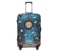Enchanted Forest Fantasy Elastic Travel Luggage Cover Suitcase Protector, Print Suitcase Baggage Cover Anti-Scratch