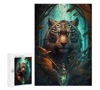 Enchanted Forest Guardian -5, 300 PCS Jigsaw Puzzle for Adults, Holiday-Season Gift; for Couples, Friends And Family