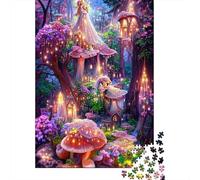 Enchanted Forest Jigsaw Puzzle 1000 Piece Jigsaw Puzzle for Adults Fairy Scene Paper Relaxation Gift 70x50cm/1000pcs