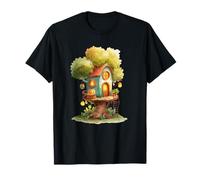 Enchanted Forest Lantern Treehouse Home Magic T-Shirt