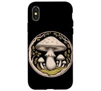 Enchanted Forest Mushroom Circle Fungi Botanical Case for iPhone X/XS