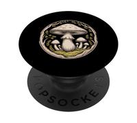 Enchanted Forest Mushroom Circle Fungi Botanical PopSockets Adhesive PopGrip