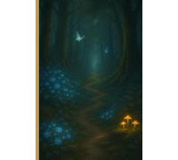 Enchanted Forest Notebook - Moon & Moth Co.: A mystical 6x9 notebook designed with boho witchy charm. Featuring a celestial logo and enchanted forest ... for journaling, spells, or everyday reflectio