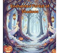 Enchanted Forest of Shadows: A Halloween Fantasy Coloring Book for Adults - Fairies, Spirits & Mystical Woods to Relax and Color