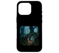 Enchanted Forest Portal Mystical Tree Root Fantasy Design Case for iPhone 16 Pro