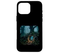 Enchanted Forest Portal Mystical Tree Root Fantasy Design Case for iPhone 16 Pro Max