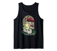 Enchanted Frogcore Tee - Fungi and Toad - Mushroom Frog Tank Top