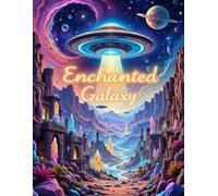 Enchanted Galaxy Coloring Book: Magical Galaxy and Space Coloring Pages for Kids and Adults | Planets, Stars, UFOs, and Cosmic Adventures for Creative Fun