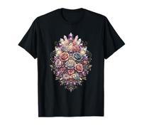 Enchanted Gemstone Roses and Crystal Bouquet T-Shirt