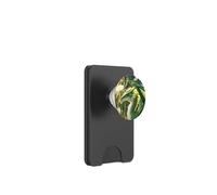 Enchanted Green Dragon Daisy Field Mythical Creature Fantasy PopSockets PopWallet for MagSafe
