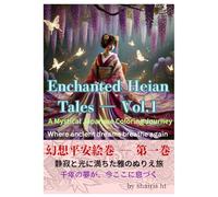 Enchanted Heian Tales - Vol.1 A Mystical Japanese Coloring Journey: Enter a world where moonlit courtyards, wisteria gardens, and gentle spirits ... through ancient beauty and quiet dreams.