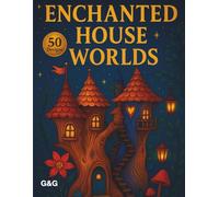 Enchanted House Worlds: Magical illustrations to color for relaxing the mind and unleashing creativity