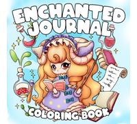Enchanted Journal Coloring Book: "Whimsical Art Scenes Highlighting Enchanted Elixirs Lush Nature Playful Beings and Beyond A Calming Creative Escape for Grown Up Minds "