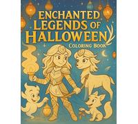 Enchanted Legends of Halloween: Mythical Halloween Creatures & Fantasy Scenes to Color: 50 Whimsical Fantasy & Mythology-Inspired Halloween Pages (Halloween Enchantment Coloring Series)