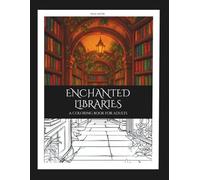 Enchanted Libraries: A Coloring Book For Adults
