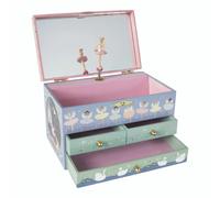 Enchanted Musical Jewellery Box Floss & Rock Pink One Size