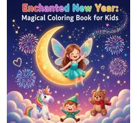 Enchanted New Year: Magical Coloring Book for Kids: Magical Creatures, Sparkly Celebrations & Happy Beginnings | Bold-Line Designs with Fairies, ... 4-8 (Enchanted Seasons Coloring Adventures)